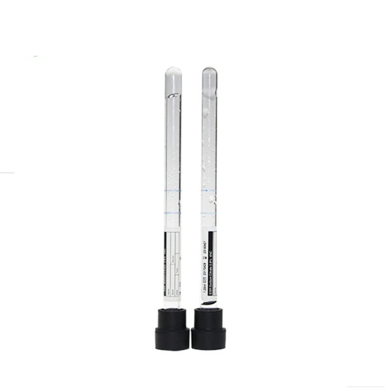 Clinic Laboratory Black Color 1.28ml Westergren ESR Blood Test Tube
