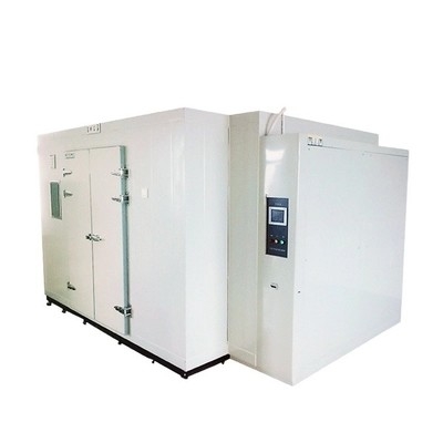 এলসিডি ডিসপ্লে স্ক্রিন সহ AC 380V 50HZ ক্লাইমেটিক ওয়াক ইন টেস্ট চেম্বারে