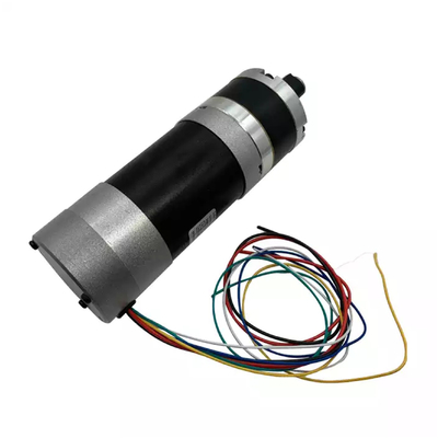 12v 24v 36v 48v ব্রাশলেস ডিসি প্ল্যানেটারি গিয়ার মোটর বেভেল গিয়ার কম নয়েজ 57MM