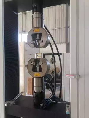তাপমাত্রা চেম্বার OEM সহ LED ডিজিটাল ডিসপ্লে আউটপুট টেনসাইল টেস্ট মেশিন