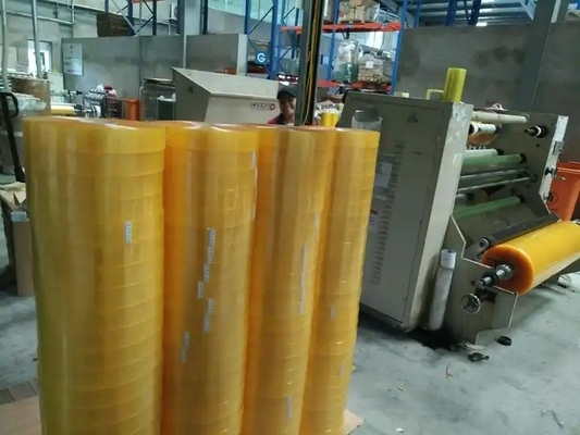 কাস্টম লোগো এক্রাইলিক ক্লিয়ার প্যাকিং টেপ, OEM আঠালো পরিষ্কার টেপ