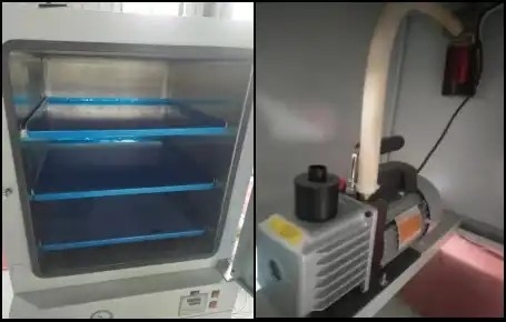 উচ্চ তাপমাত্রার ভ্যাকুয়াম বেক-আউট ল্যাবরেটরি বস্তুগুলি শুকানোর এবং গরম করার জন্য ব্যবহৃত হয়