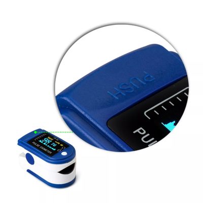 পোর্টেবল 128*64 ABS Fingertip Pulse Oximeter Home Pulse Rate Monitor Oled Display