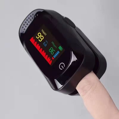 1.5V*2 49.5g Fingertip Pulse Oximeter ABS হার্ট রেট মনিটর ফিঙ্গার ক্লিপ