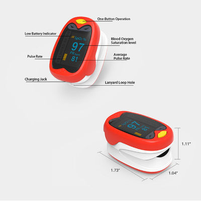 ROSH Symbian LED Fingertip Pulse Oximeter 35% হার্ট রেট এবং অক্সিজেন স্যাচুরেশন মনিটর
