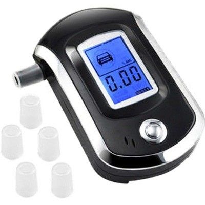 MCU কন্ট্রোল ডিজিটাল Breathalyer Acohol Tester with Mouthpiece