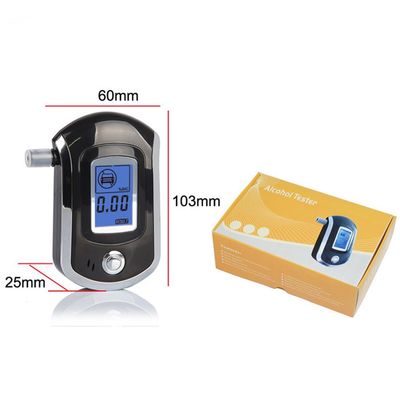 MCU কন্ট্রোল ডিজিটাল Breathalyer Acohol Tester with Mouthpiece