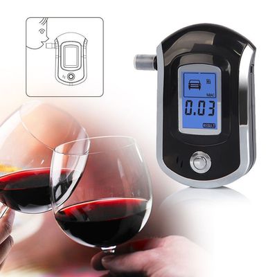 MCU কন্ট্রোল ডিজিটাল Breathalyer Acohol Tester with Mouthpiece